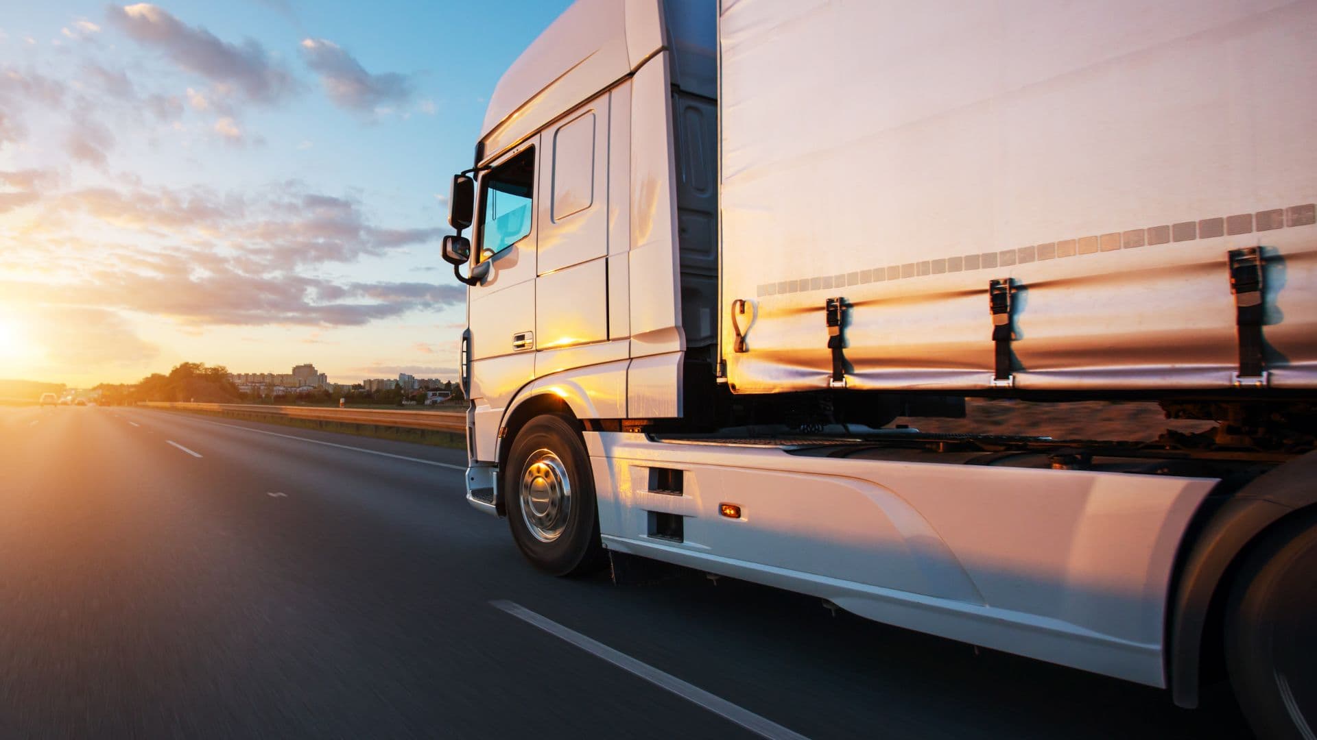 Ciężarówka w transporcie